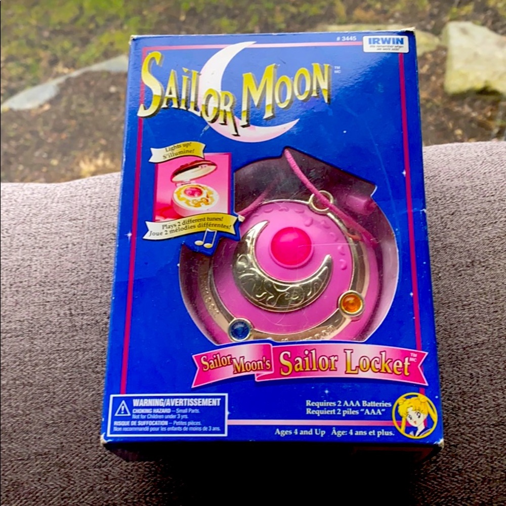 Sailor Moon Cosplay locket toy 1995 Irwin Works!